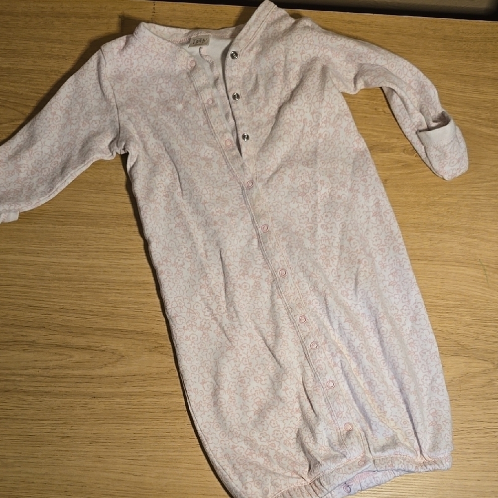 Nordstrom Baby Pink Patterned Outfit